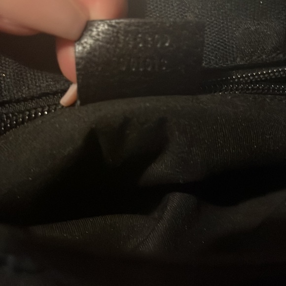Vintage Gucci crossbody black with classic webbing - Picture 7 of 8
